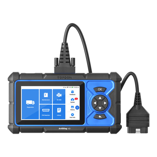TOPDON ArtiDiag HD – Diagnostic poids lourds & engins | GreenMotor