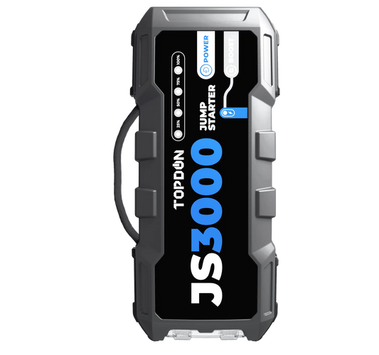 TOPDON V3000 – Booster 3000A & Powerbank 24 000 mAh | GreenMotor
