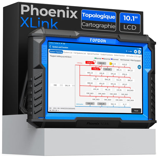 TOPDON Phoenix XLink – Outil diagnostic auto pro | GreenMotor