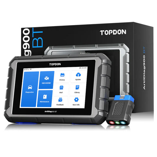 TOPDON ArtiDiag 900 BT – Valise Diagnostic Sans Fil + ECU Coding | GreenMotor