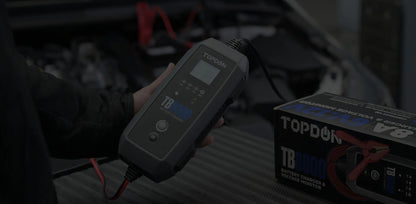 TOPDON TB8000 – Chargeur Intelligent 6V/12V (15–260Ah, 8A) | GreenMotor