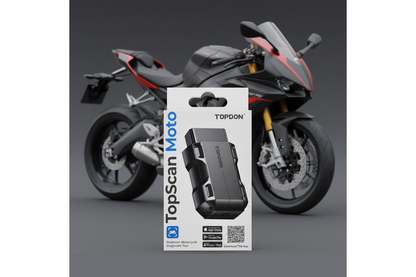 TOPDON TopScan Moto – Outil Diagnostic Moto Bluetooth Compact