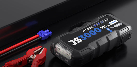 TOPDON V3000 – Booster 3000A & Powerbank 24 000 mAh | GreenMotor