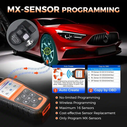 OTOFIX TireGO 808 – Outil TPMS Wi-Fi (Programmation MX-Sensor) | GreenMotor