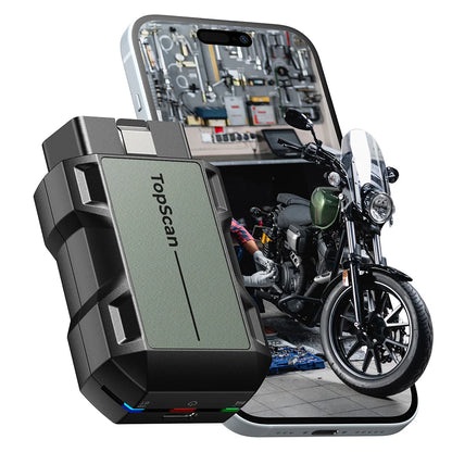 TOPDON TopScan Moto – Outil Diagnostic Moto Bluetooth Compact