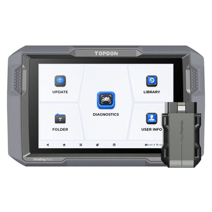 TOPDON UltraDiag Moto – Diagnostic moto pro 80+ marques | GreenMotor