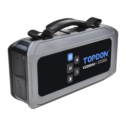 TOPDON V2200Air – Booster 2200A avec Compresseur & Power Bank PD45W | GreenMotor