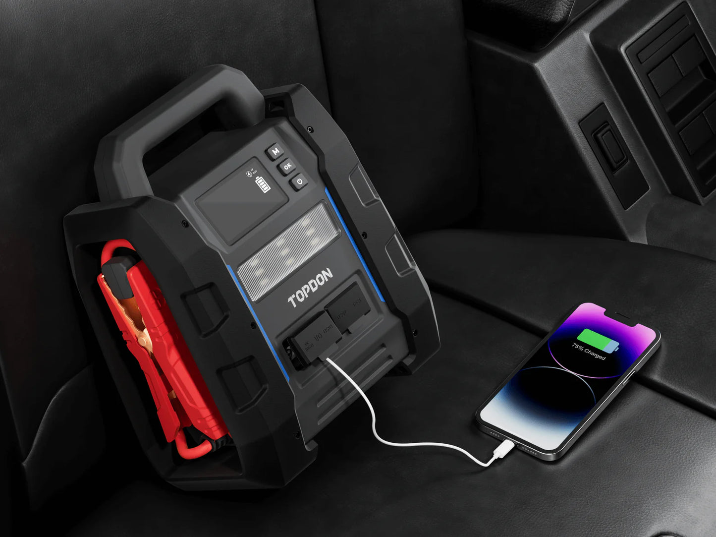 TOPDON V4500 Plus – Booster 4500A & Powerbank | GreenMotor